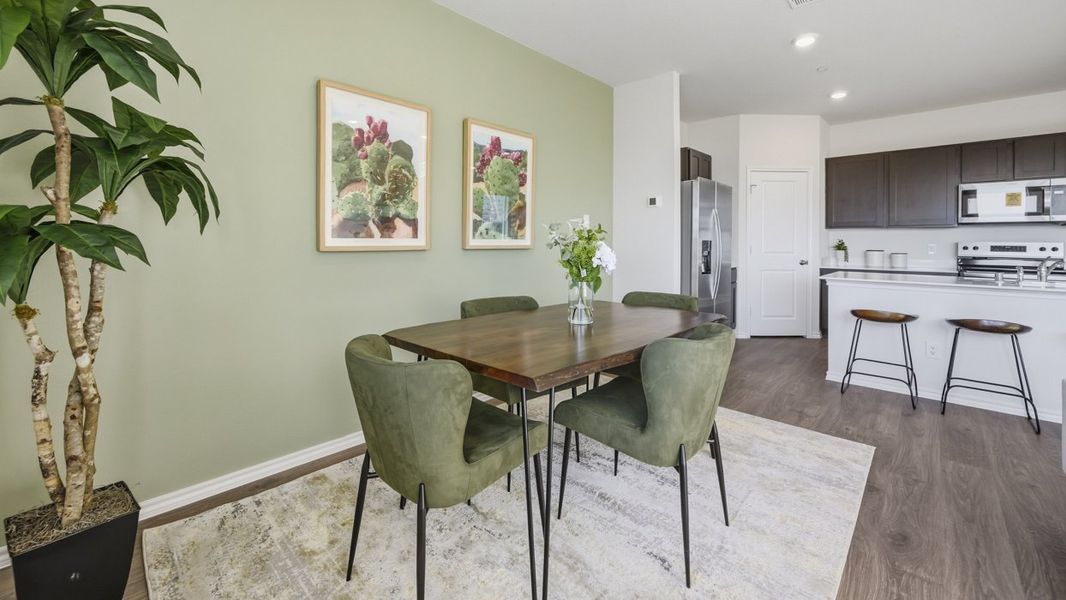 Furnished interior in a model home at Arbor Trails South in Princeton (Image 35).