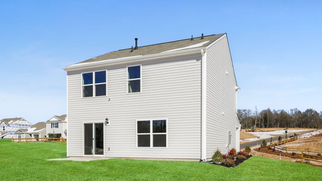 Exterior details of a home in Village Grove, Greenville (Image 12).