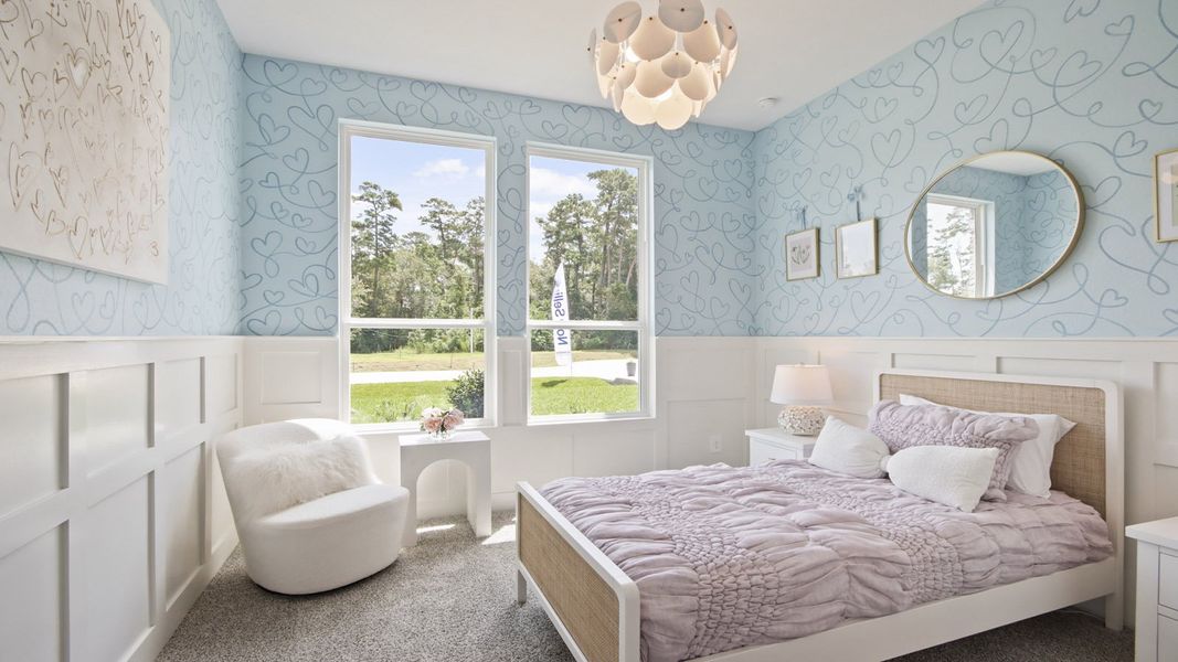 Furnished interior in a model home at Butlers Bend Estates in Pinehurst (Image 45). Furnished interior in a model home at Butlers Bend Estates in Pinehurst (Image 45).