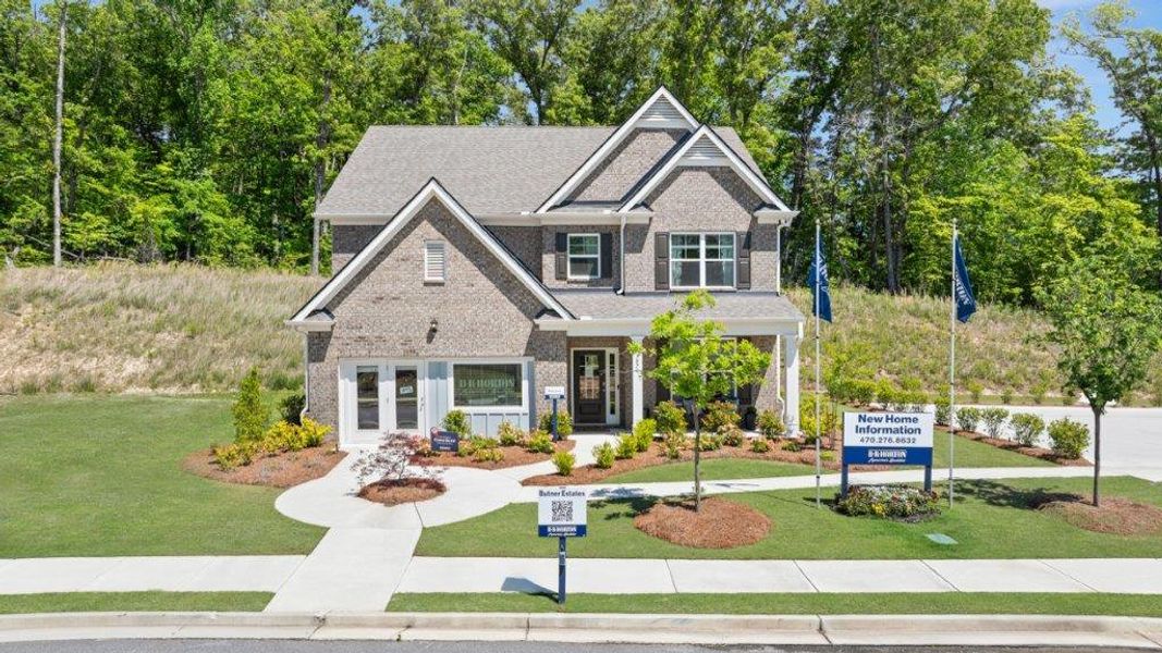 Front exterior of a home in the Butner Estates community, located in South Fulton, GA (Image 6). Front exterior of a home in the Butner Estates community, located in South Fulton, GA (Image 6).