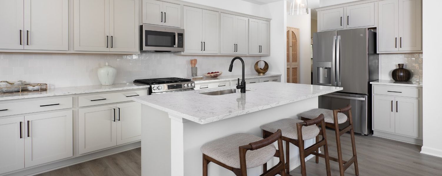 Furnished interior in a model home at The Estates at Casteel in Bethlehem (Image 13).