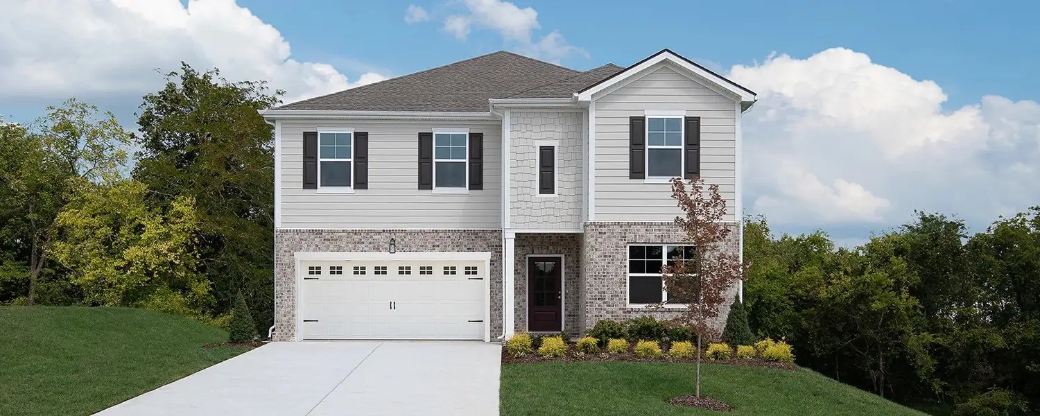 Front exterior of a home in the Ascent at Arbor Ridge community, located in La Vergne, TN (Image 3).