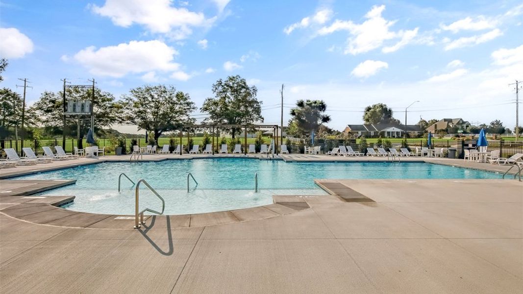 Front exterior of a home in the Honeycutt Oaks community, located in Angier, NC (Image 15).