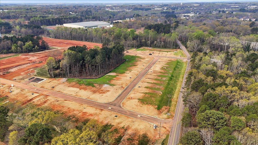 Site preparation and early development at Arcadia Village in Spartanburg, SC (Image 4).