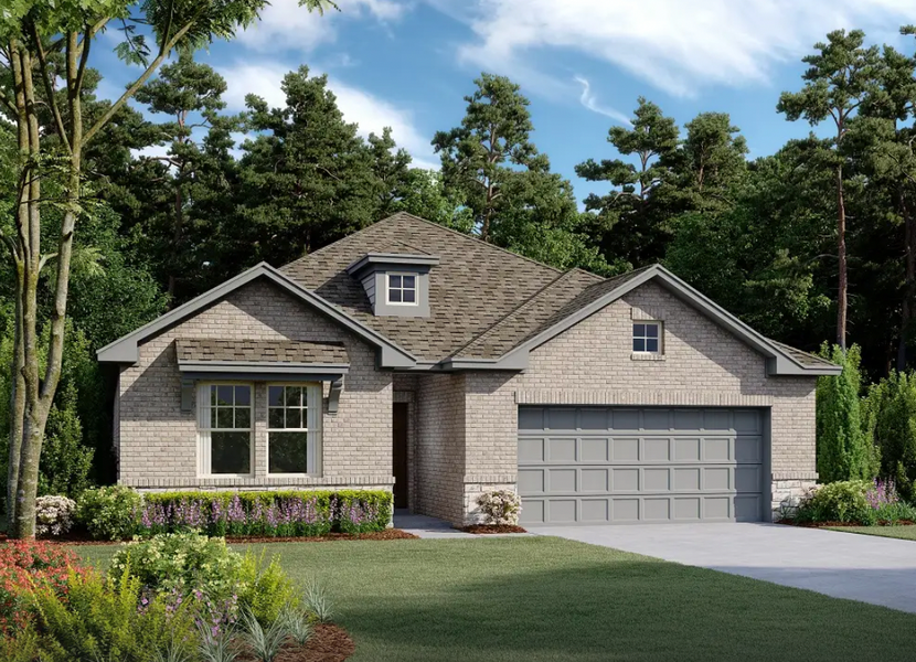 Front exterior of a home in the Willow Springs 80's community, located in Fort Worth, TX (Image 16).