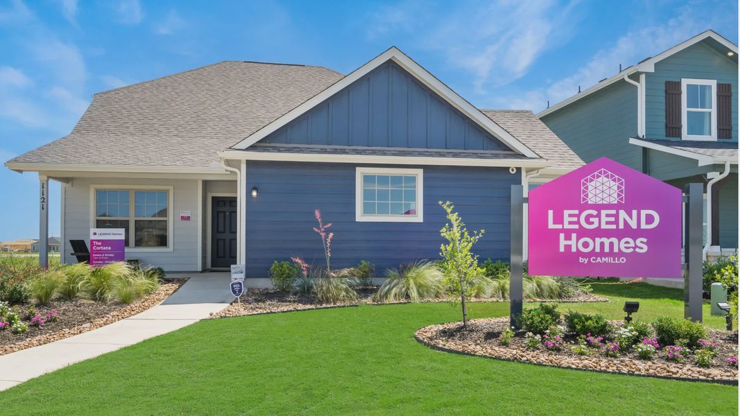 Swenson Heights Model Home Exterior