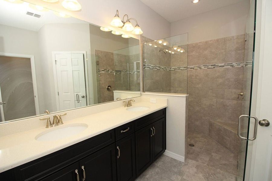 Furnished interior in a model home at Palmero in Nokomis (Image 42). Furnished interior in a model home at Palmero in Nokomis (Image 42).