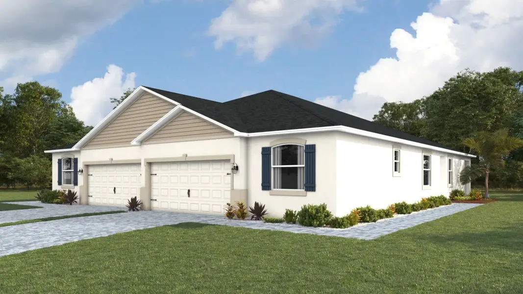 Front exterior of a home in the Gladstone Park Villas community, located in Sarasota, FL (Image 9).