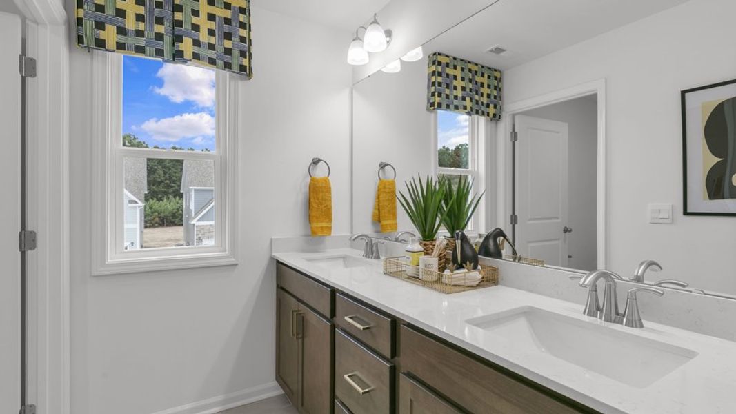 Furnished interior in a model home at Kalas Falls in Wake Forest (Image 44). Furnished interior in a model home at Kalas Falls in Wake Forest (Image 44).