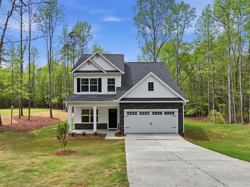 Front exterior of a home in the Broadway Lake community, located in Anderson, SC (Image 14).