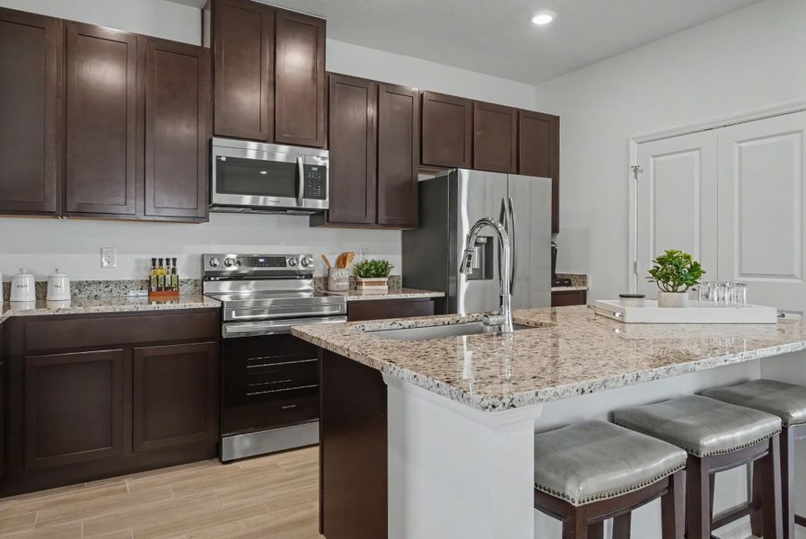 Furnished interior in a model home at Palm Bay in Palm Bay (Image 8).
