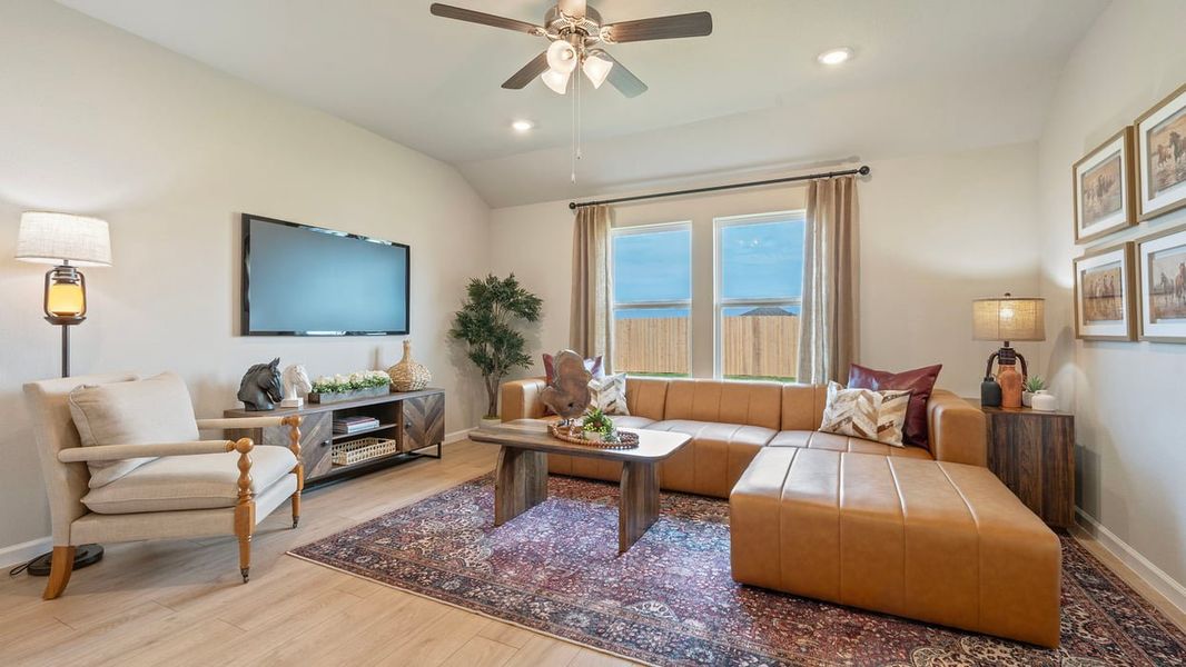 Furnished interior in a model home at Grand Lake in Snook (Image 12).