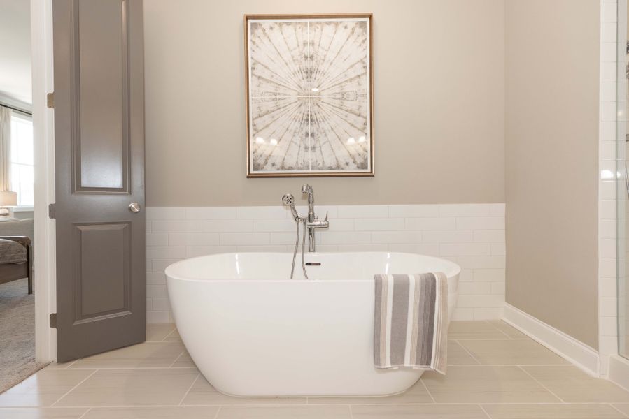 The Cassidy Model Home - Owner's Bathroom The Cassidy Model Home - Owner's Bathroom