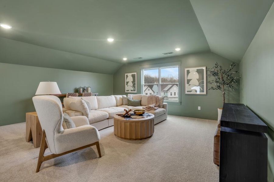 Furnished interior in a model home at Villas at Dawsonville in Dawsonville (Image 20).