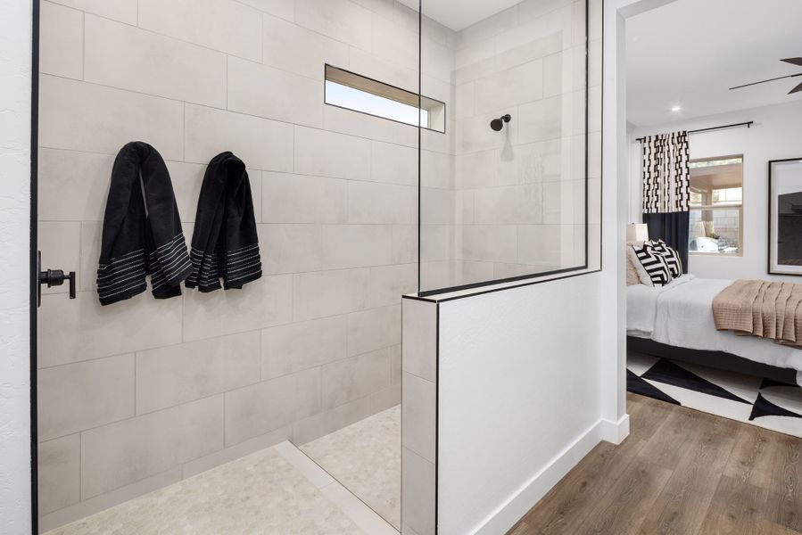 Furnished interior in a model home at Sanctuary in Phoenix (Image 17).