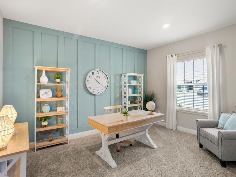 The Shelby offers flexible bedroom or den options, as suits your needs - Shelby model home in Lake Alfred, FL