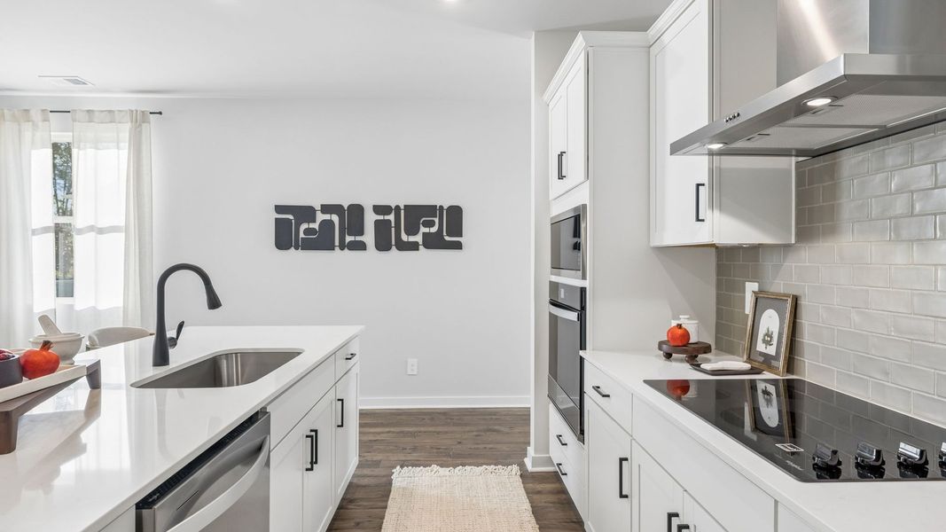 Furnished interior in a model home at Reserve at Hickory Ridge in Columbia (Image 89).