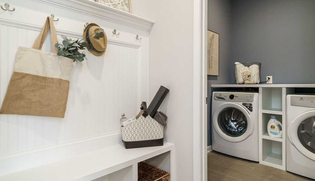 The Crawford - Mud Room and Laundry