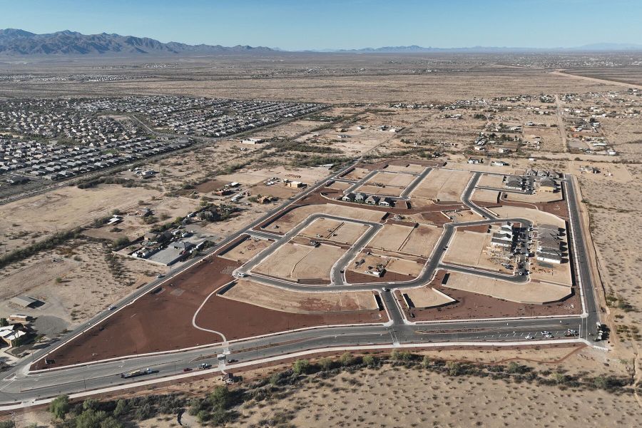 Site preparation and early development at Tierra Vistoso in Surprise, AZ (Image 10).