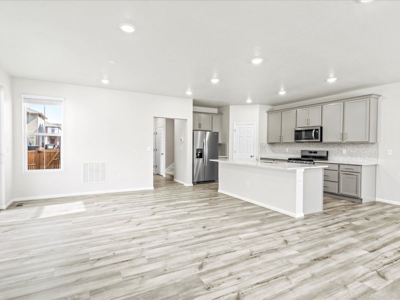 Telluride floorplan interior image at a Meritage Homes community in Aurora, CO.