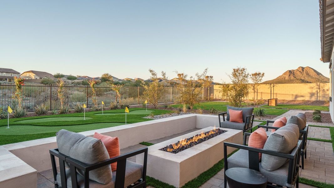 Exterior details of a home in The Foothills at Arroyo Norte, New River (Image 16). Exterior details of a home in The Foothills at Arroyo Norte, New River (Image 16).