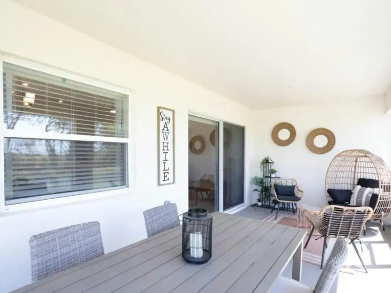 And, your interior opens to desirable outdoor living space - Serendipity home plan And, your interior opens to desirable outdoor living space - Serendipity home plan
