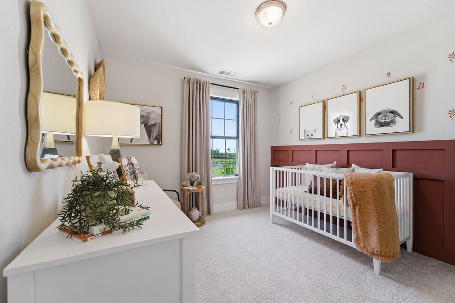 Furnished interior in a model home at Heartland in Heartland (Image 20).