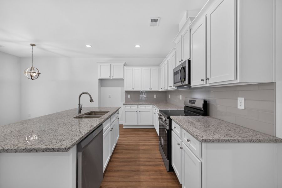 Furnished interior in a model home at Red Bird Manor in Jefferson (Image 46).