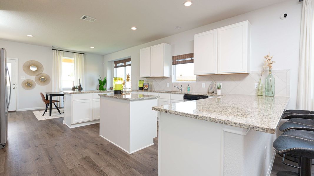 River's Edge Model Home Kitchen