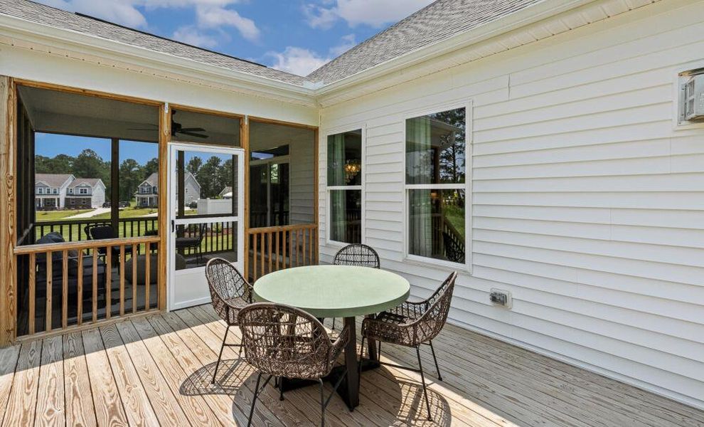 Furnished interior in a model home at High Springs in Clayton (Image 41). Furnished interior in a model home at High Springs in Clayton (Image 41).
