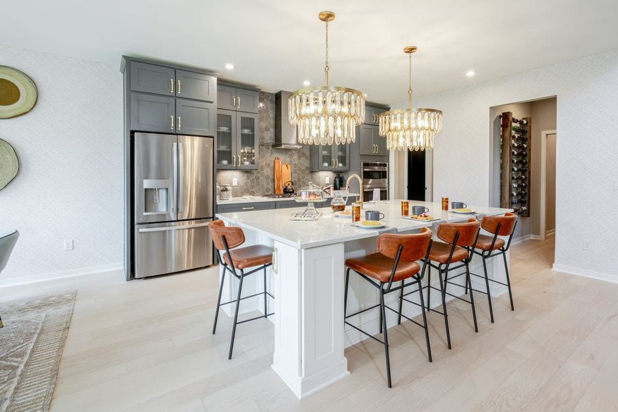 Furnished interior in a model home at Woodberry in Canton (Image 25). Furnished interior in a model home at Woodberry in Canton (Image 25).