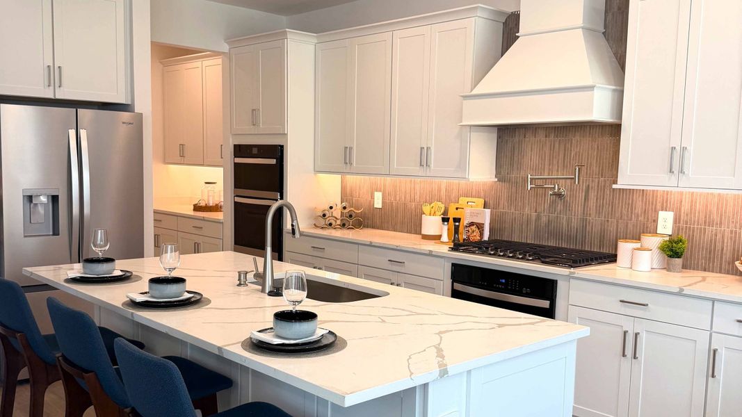 Furnished interior in a model home at Hammock at Two Rivers in Zephyrhills (Image 3). Furnished interior in a model home at Hammock at Two Rivers in Zephyrhills (Image 3).