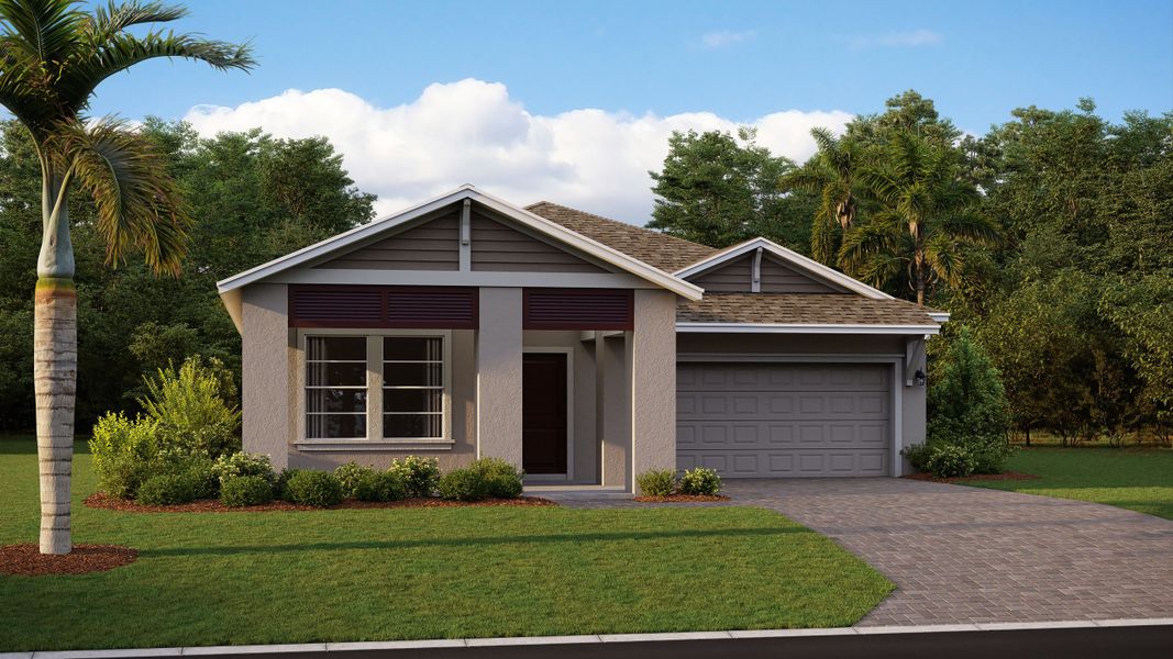 Lennar:Single Family - Joshua II Exterior