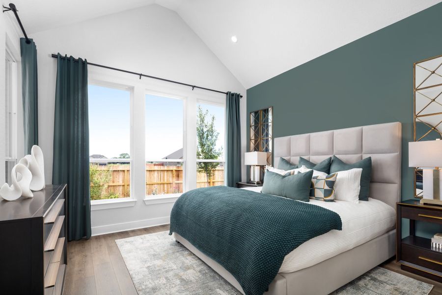 Furnished interior in a model home at Megan's Landing in Castroville (Image 18). Furnished interior in a model home at Megan's Landing in Castroville (Image 18).