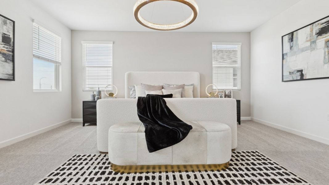 Furnished interior in a model home at Prada in Phoenix (Image 20).