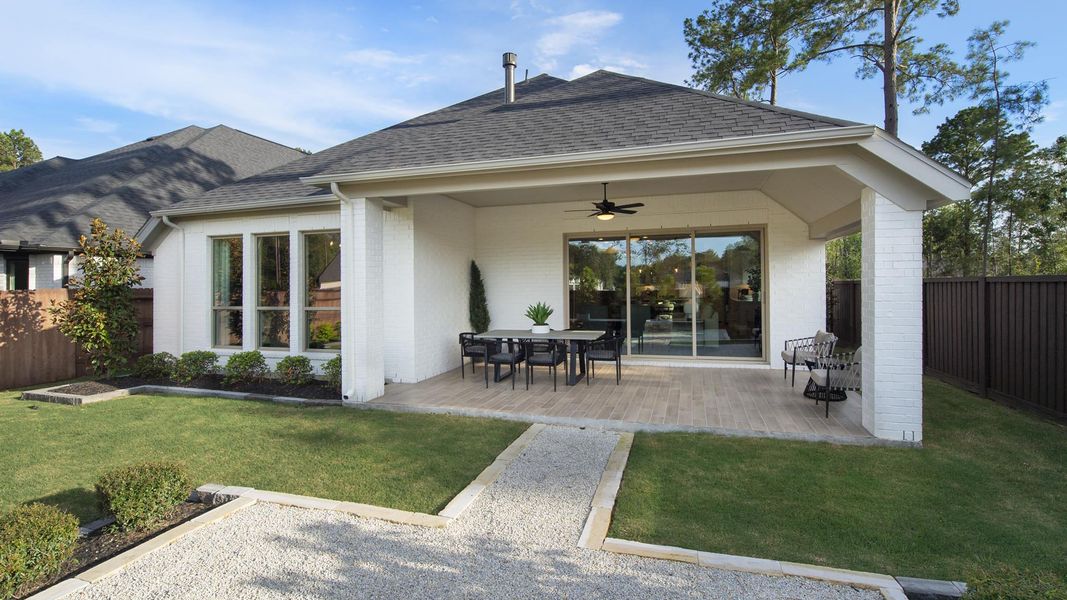 Front exterior of a home in the Woodhavyn 50' community, located in Magnolia, TX (Image 2). Front exterior of a home in the Woodhavyn 50' community, located in Magnolia, TX (Image 2).