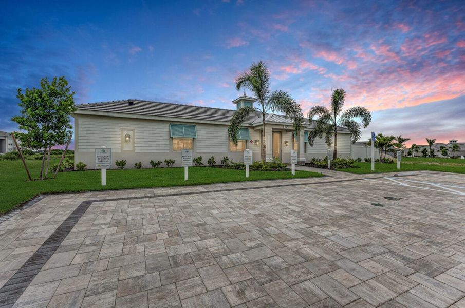 Exterior details of a home in Reflection Villas at Watercolor Place, Bradenton (Image 43).
