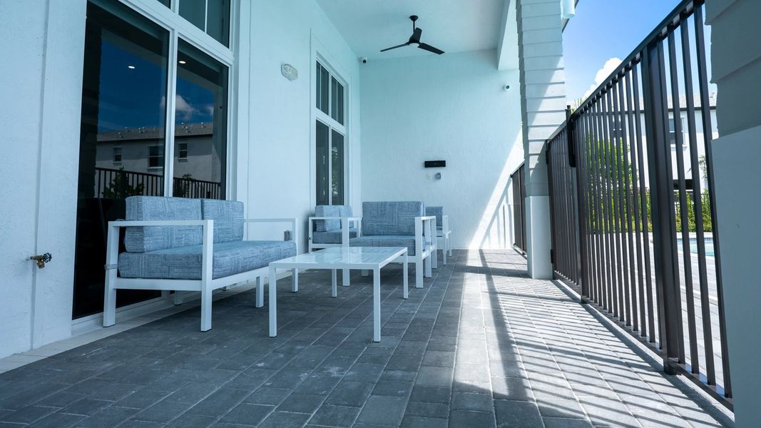 Outdoor seating