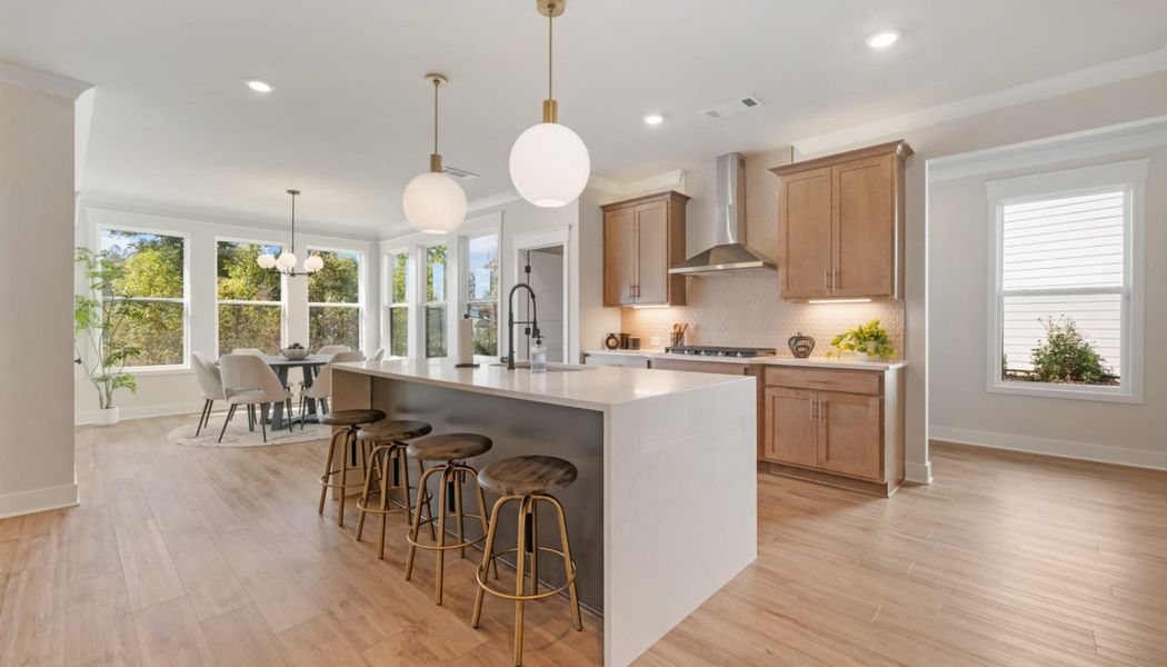 Furnished interior in a model home at Ponderosa Farms Manor in Gainesville (Image 22). Furnished interior in a model home at Ponderosa Farms Manor in Gainesville (Image 22).