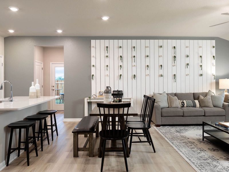 The Coronado floorplan offers an open and spacious home design.