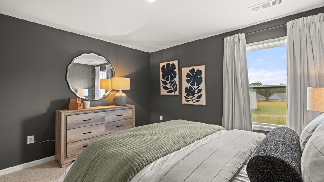 Furnished interior in a model home at Haven Abbey in Cumming (Image 62).