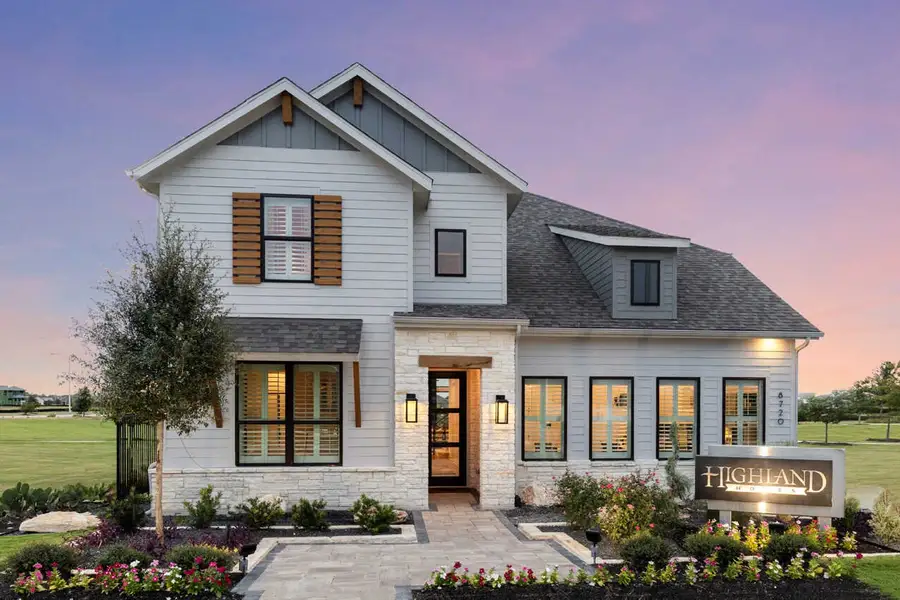 Front exterior of a home in the Easton Park community, located in Austin, TX (Image 4).