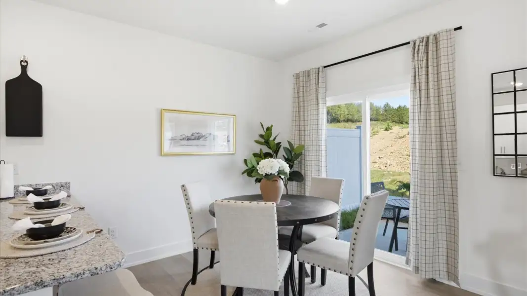 Furnished interior in a model home at Smoky Hollow in Sevierville (Image 9). Furnished interior in a model home at Smoky Hollow in Sevierville (Image 9).