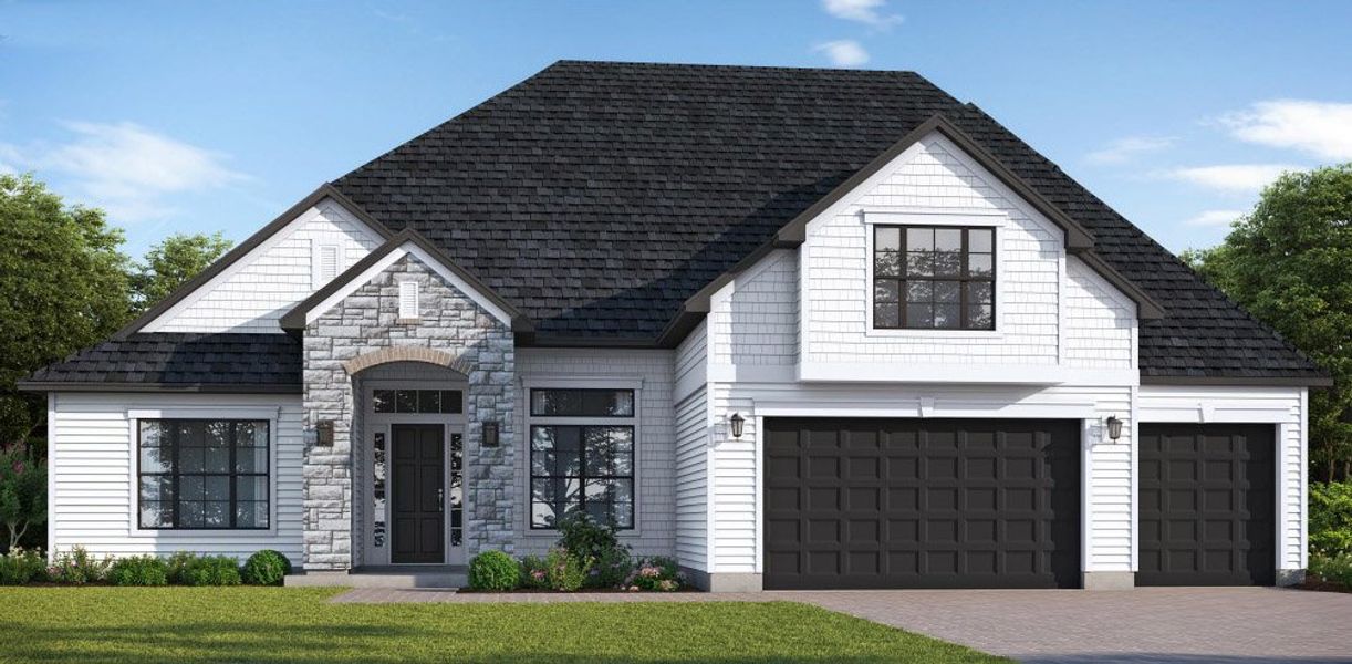 Front exterior of a home in the Southwind Plantation community, located in St. Augustine, FL (Image 11).