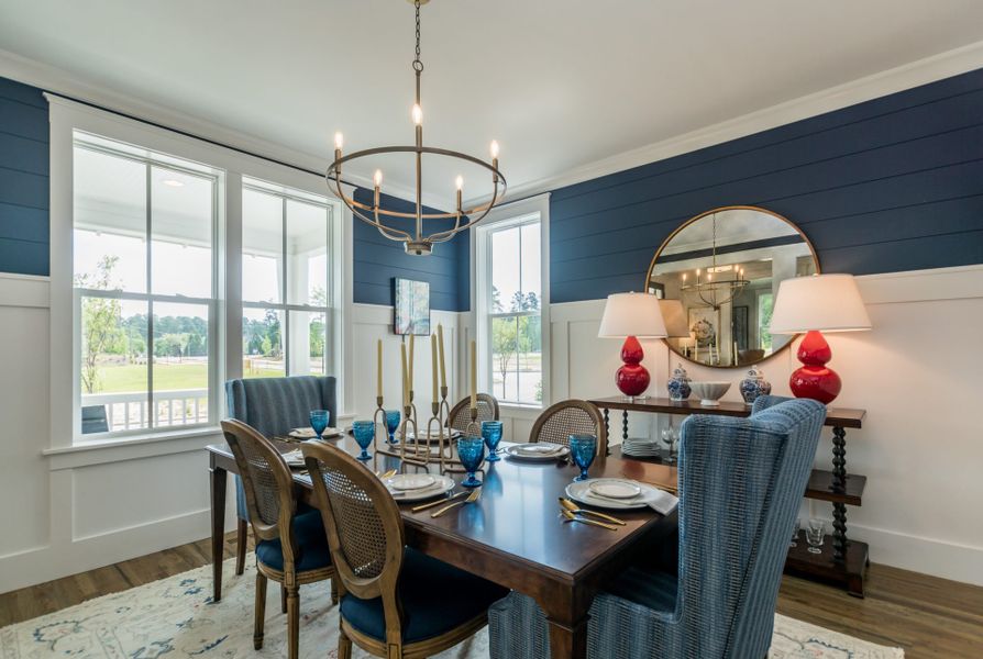 Furnished interior in a model home at 751 South in Durham (Image 12).