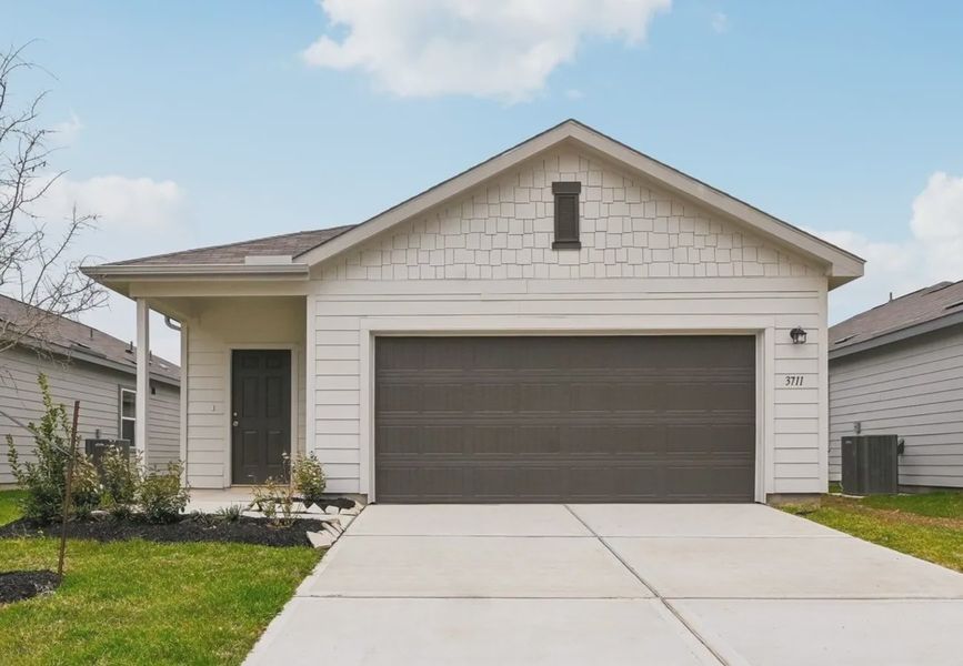 Front exterior of a home in the Royal Pines community, located in Porter, TX (Image 3). Front exterior of a home in the Royal Pines community, located in Porter, TX (Image 3).