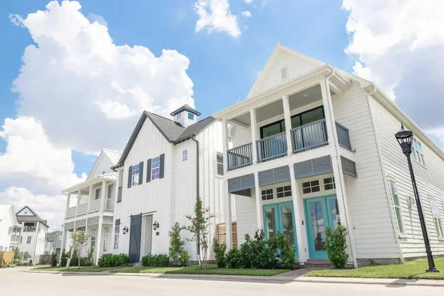 Front exterior of a home in the Kolbe Farms community, located in Houston, TX (Image 5).