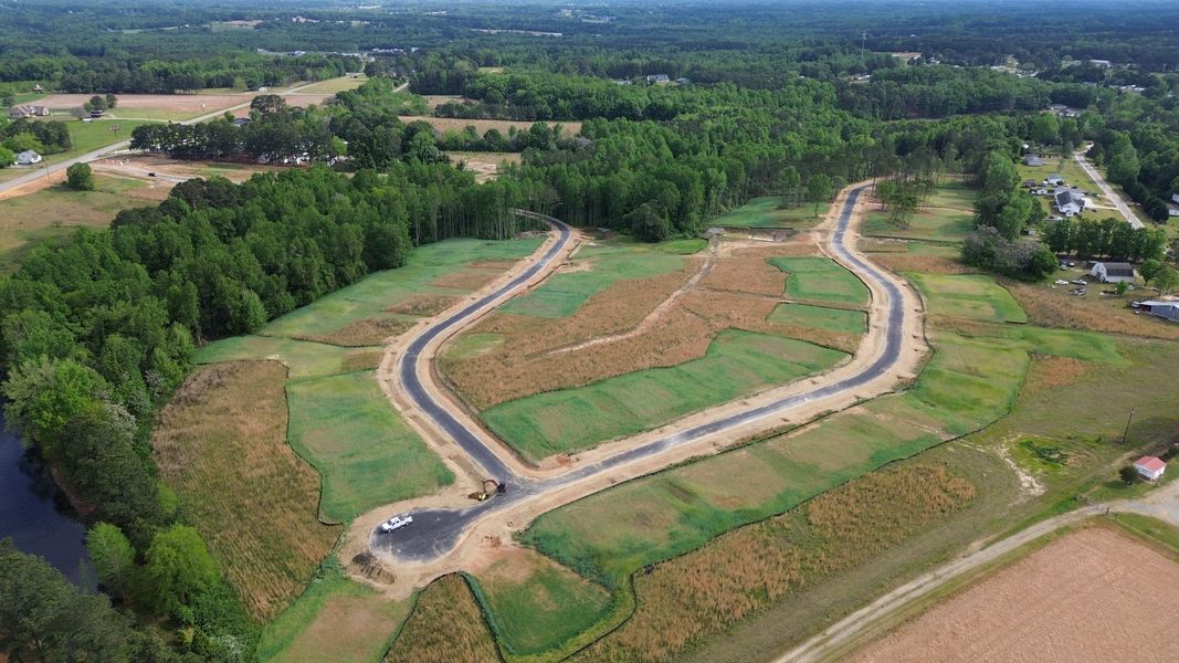 Site preparation and early development at Alder Creek in Benson, NC (Image 36). Site preparation and early development at Alder Creek in Benson, NC (Image 36).