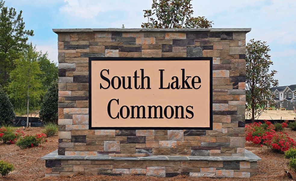 Front exterior of a home in the South Lake Commons community, located in Lexington, SC (Image 1).