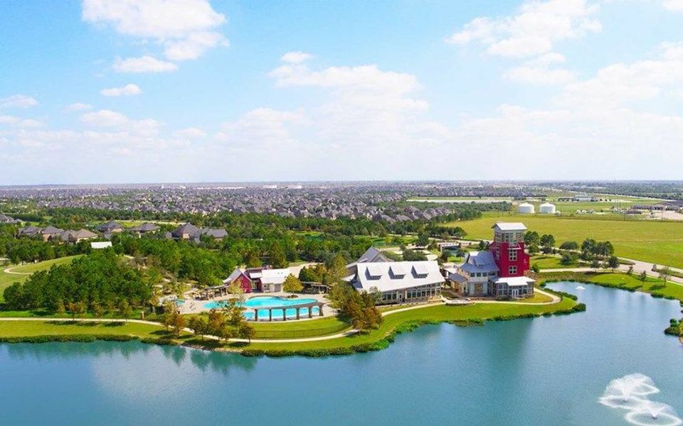 Image 9 of the Cross Creek Ranch – Creek View 50’ community in Fulshear, TX.